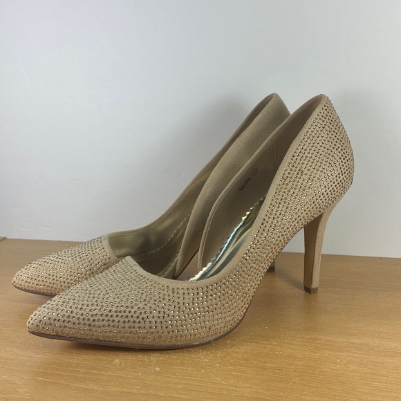 Herstyle Senina Women’s Size 10 Heels Faux Suede - Picture 3 of 13